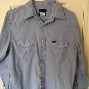 Wrangler Pearl-snap Cotton Shirt